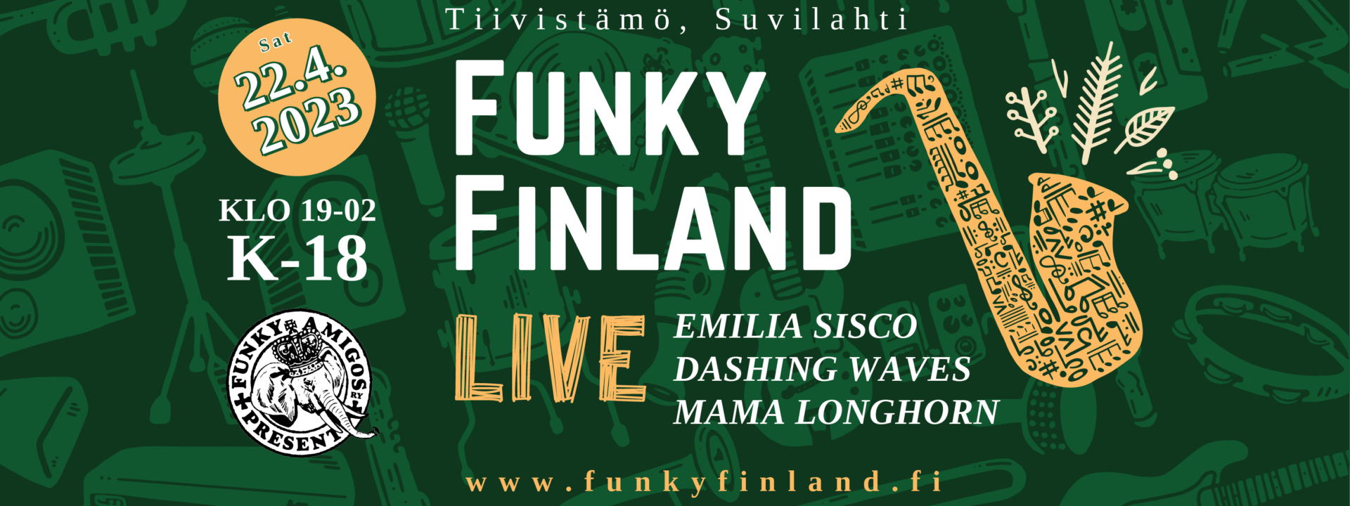 Funky Finland Live 22.4.2023